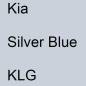 Preview: Kia, Silver Blue, KLG.